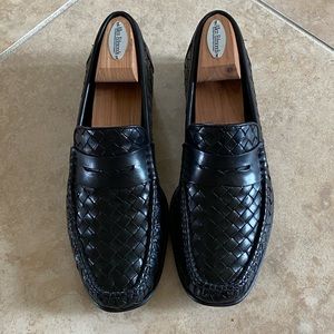 Allen Edmonds Capri Leather Weave Loafers - 9.5D